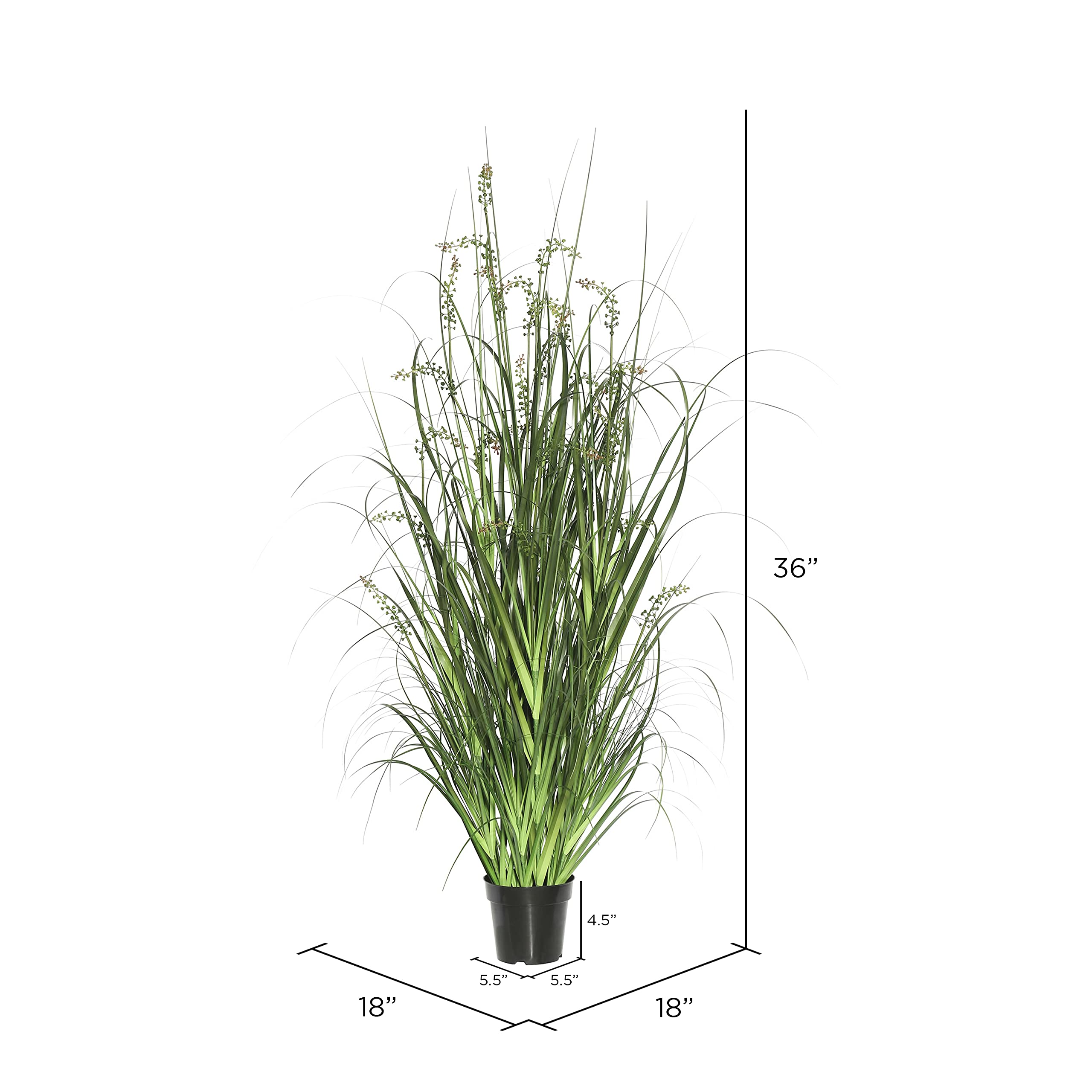 Foto 5 | Planta Artificial De Pasto Verde De Oveja Vickerman Everyday De 36 Pulgadas - Venta Internacional.