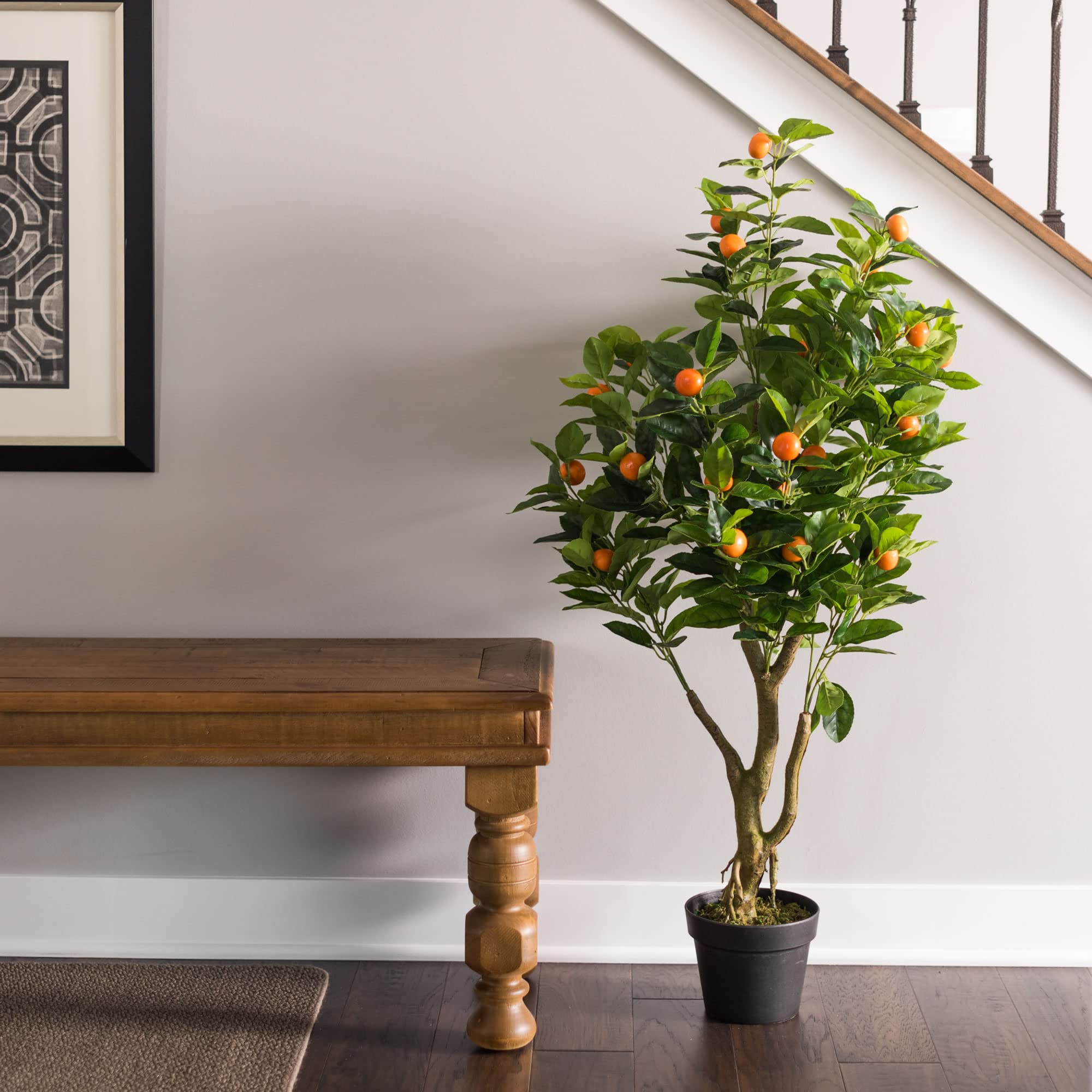 Foto 2 | Árbol Artificial Vickerman Everday 48 Verde/naranja Real Touch - Venta Internacional.