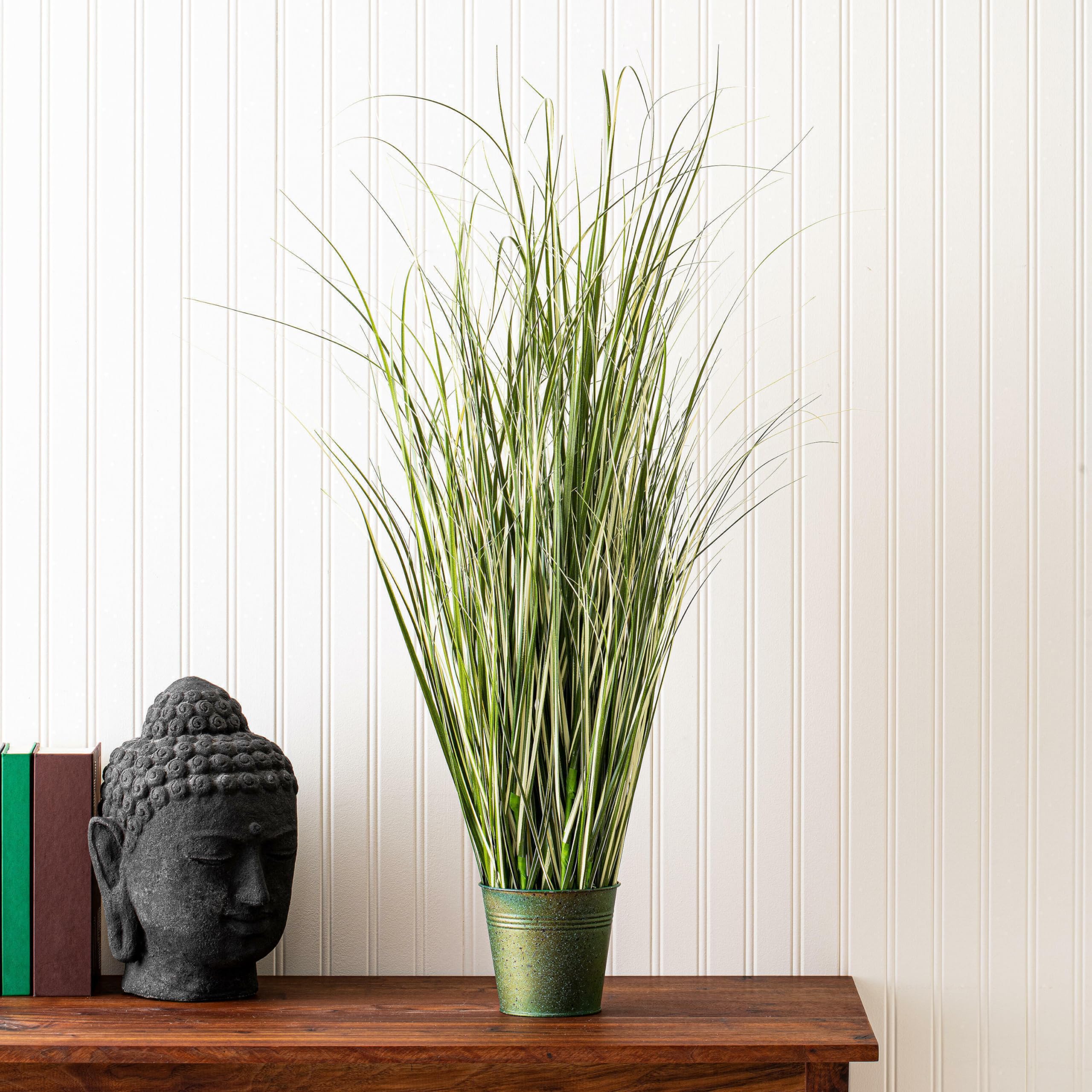 Foto 2 | Planta De Césped Artificial Vickerman Everyday De 37 Pulgadas Con Maceta De Hierro - Venta Internacional.