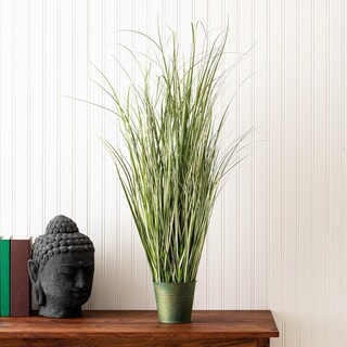 Foto 2 | Planta De Césped Artificial Vickerman Everyday De 37 Pulgadas Con Maceta De Hierro - Venta Internacional.
