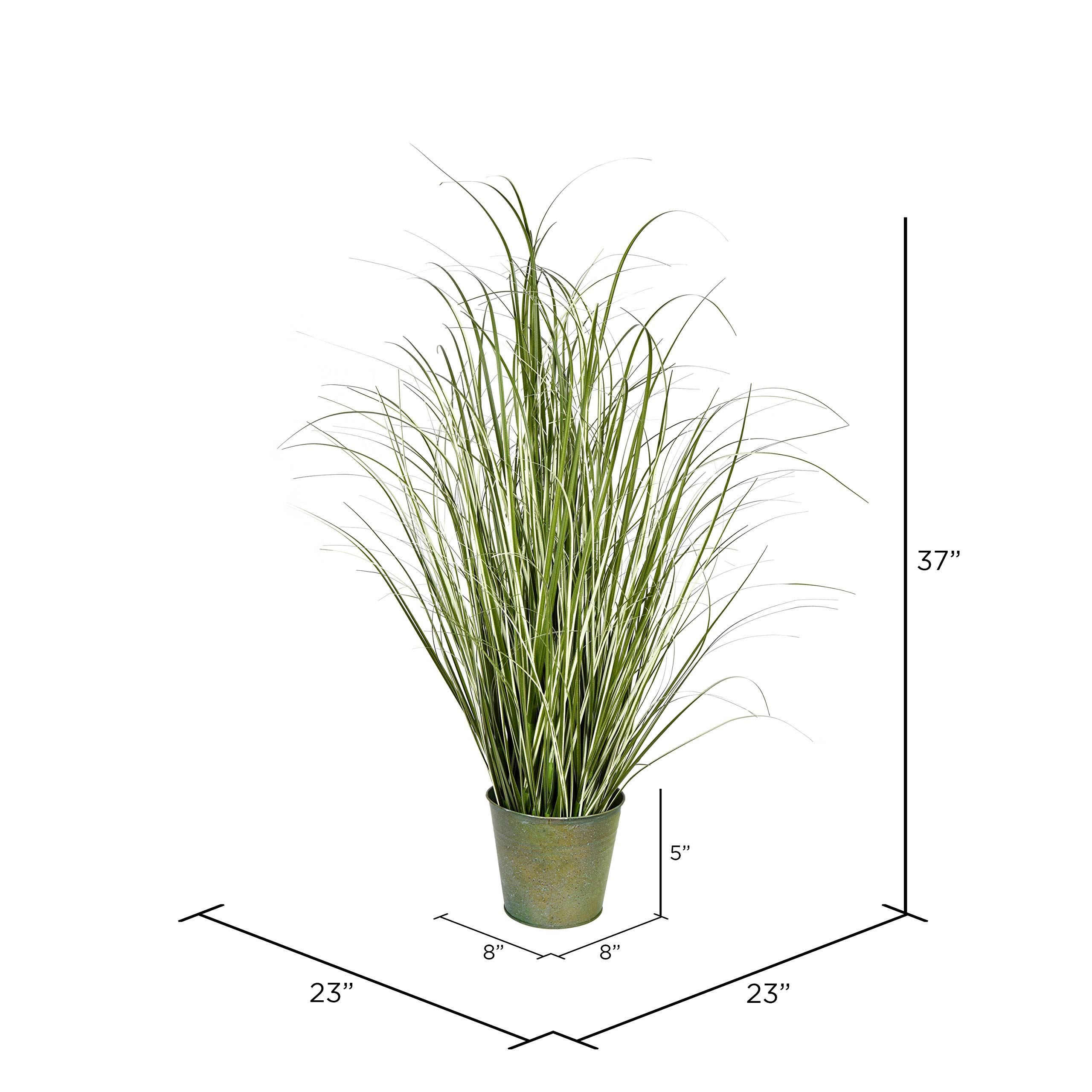 Foto 4 pulgar | Planta De Césped Artificial Vickerman Everyday De 37 Pulgadas Con Maceta De Hierro - Venta Internacional.