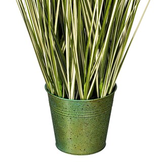 Foto 4 | Planta De Césped Artificial Vickerman Everyday De 37 Pulgadas Con Maceta De Hierro - Venta Internacional.
