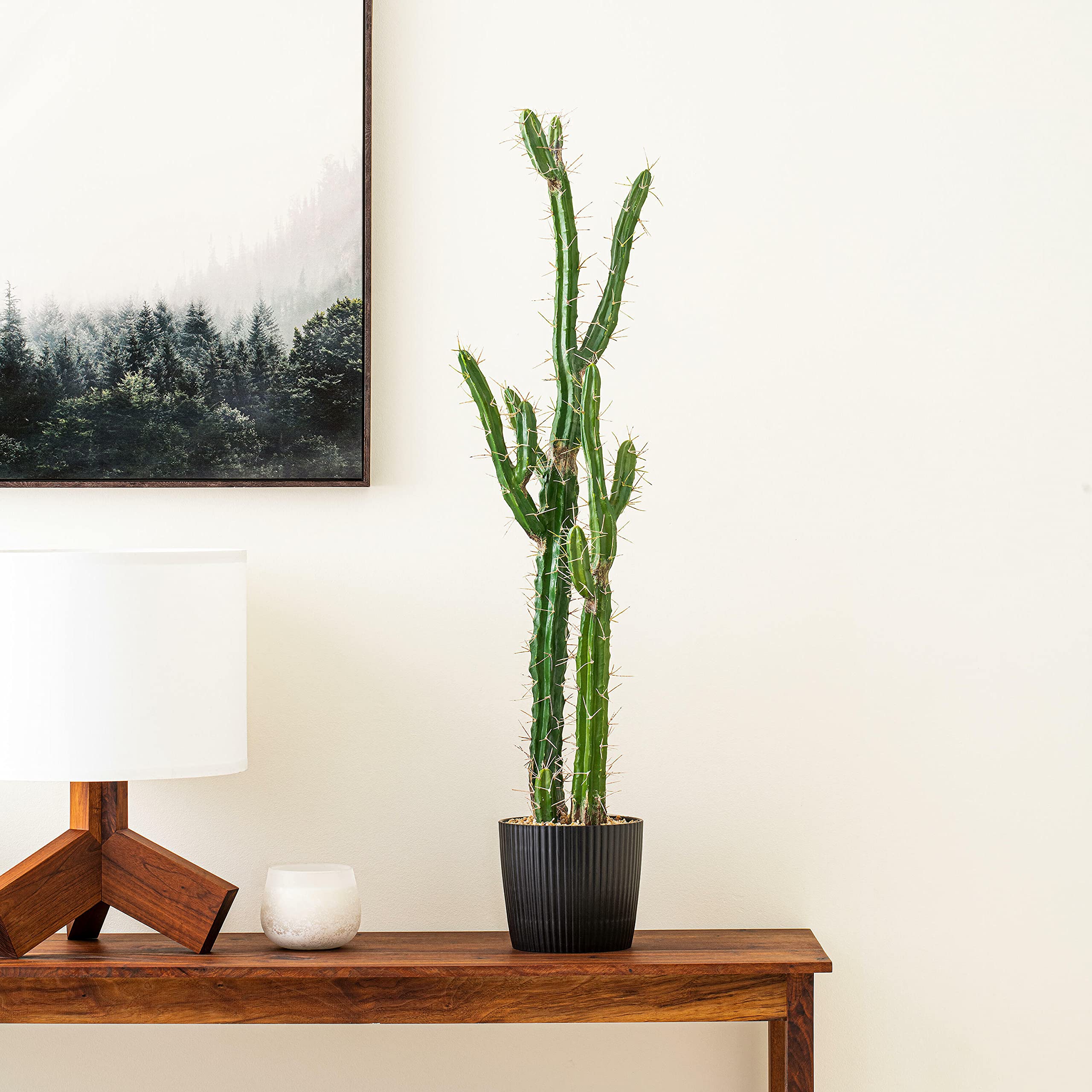 Foto 3 pulgar | Cactus Artificial Vickerman Everyday 24, Color Verde, 1,17 M, Con Maceta - Venta Internacional.