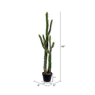 Foto 4 | Cactus Artificial Vickerman Everyday 24, Color Verde, 1,17 M, Con Maceta - Venta Internacional.