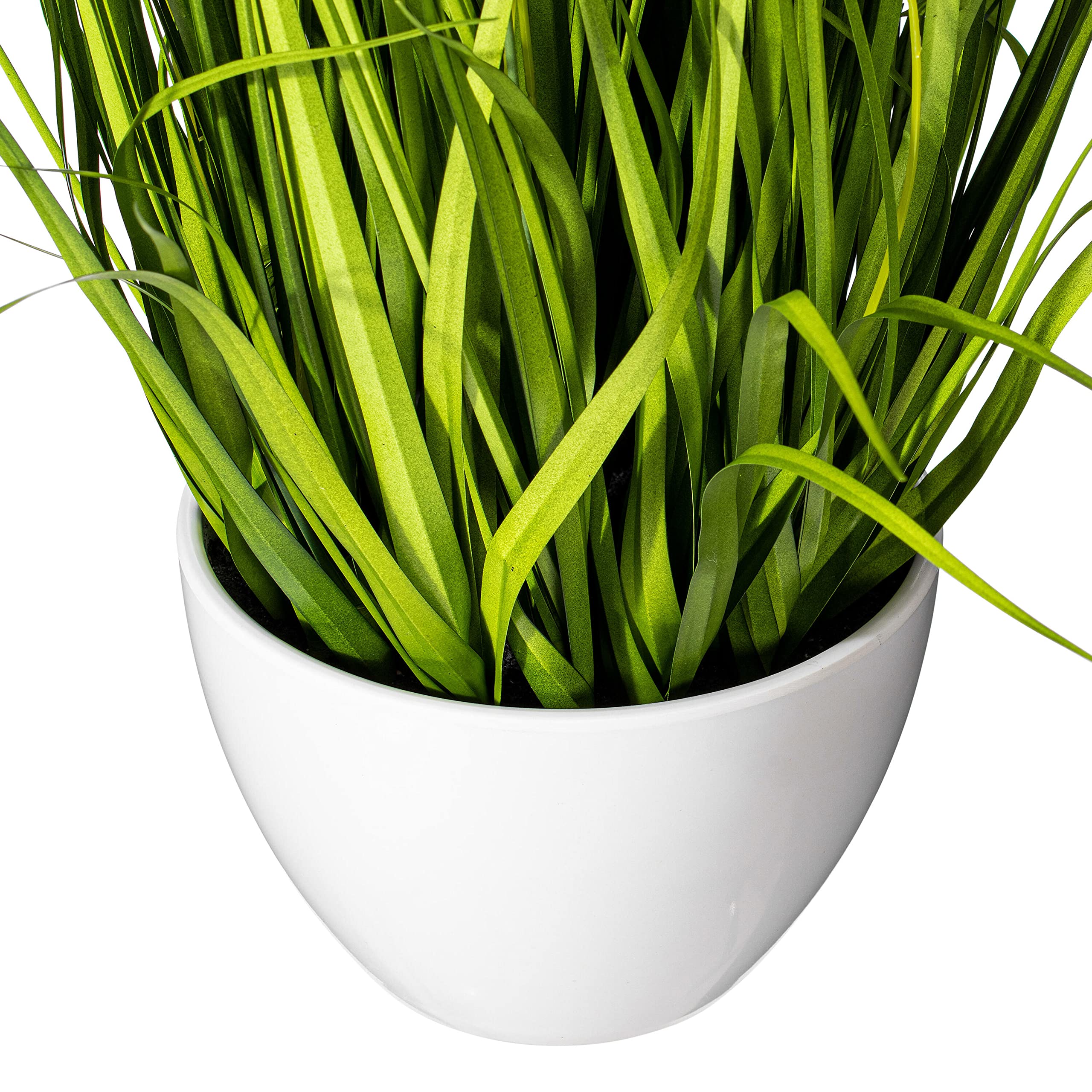 Foto 7 pulgar | Cosmos Amarillos Artificiales Y Hierba Verde En Maceta, 31 Cm, Vickerman - Venta Internacional.