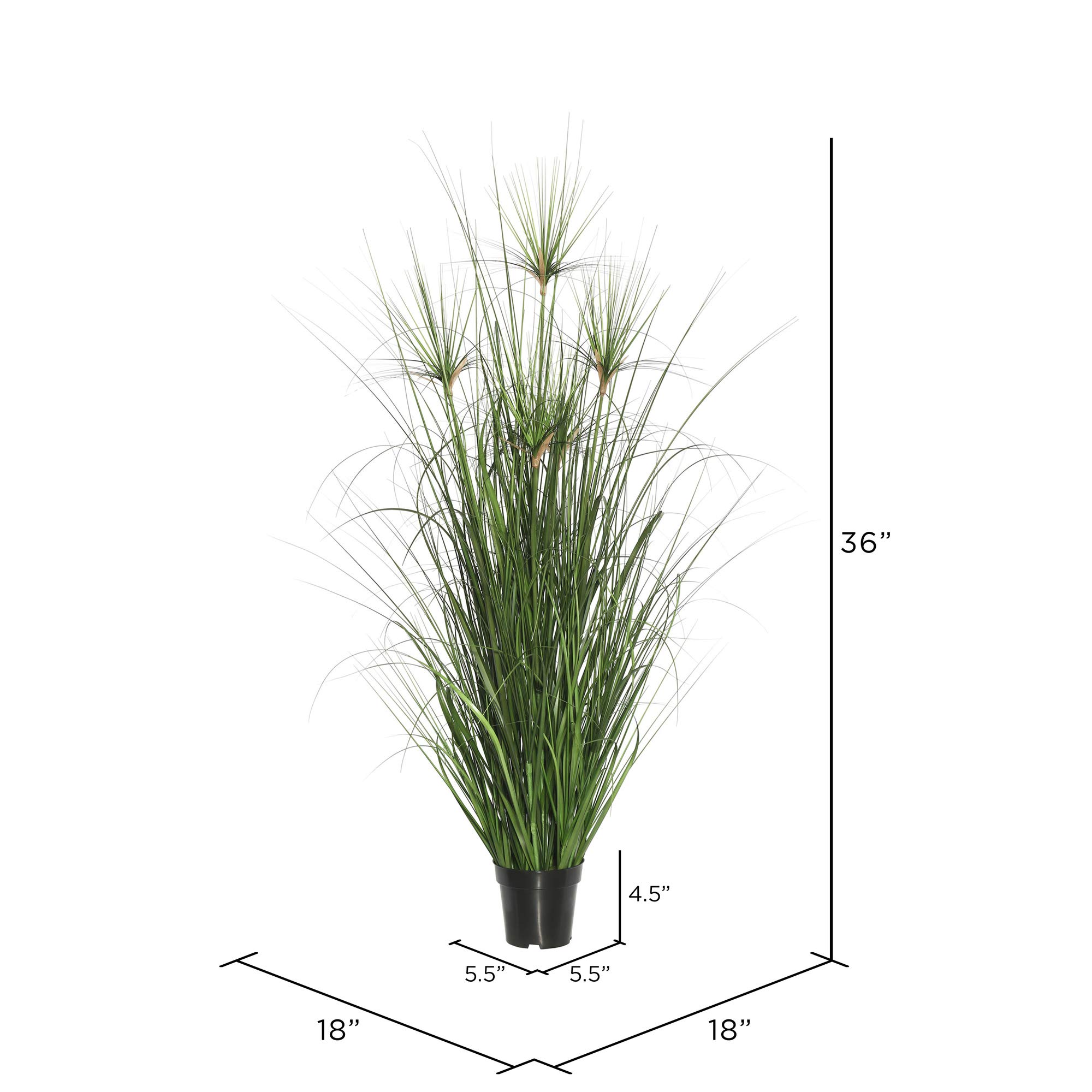 Foto 4 pulgar | Planta De Césped Artificial Vickerman Everyday 36 Con Maceta - Venta Internacional.