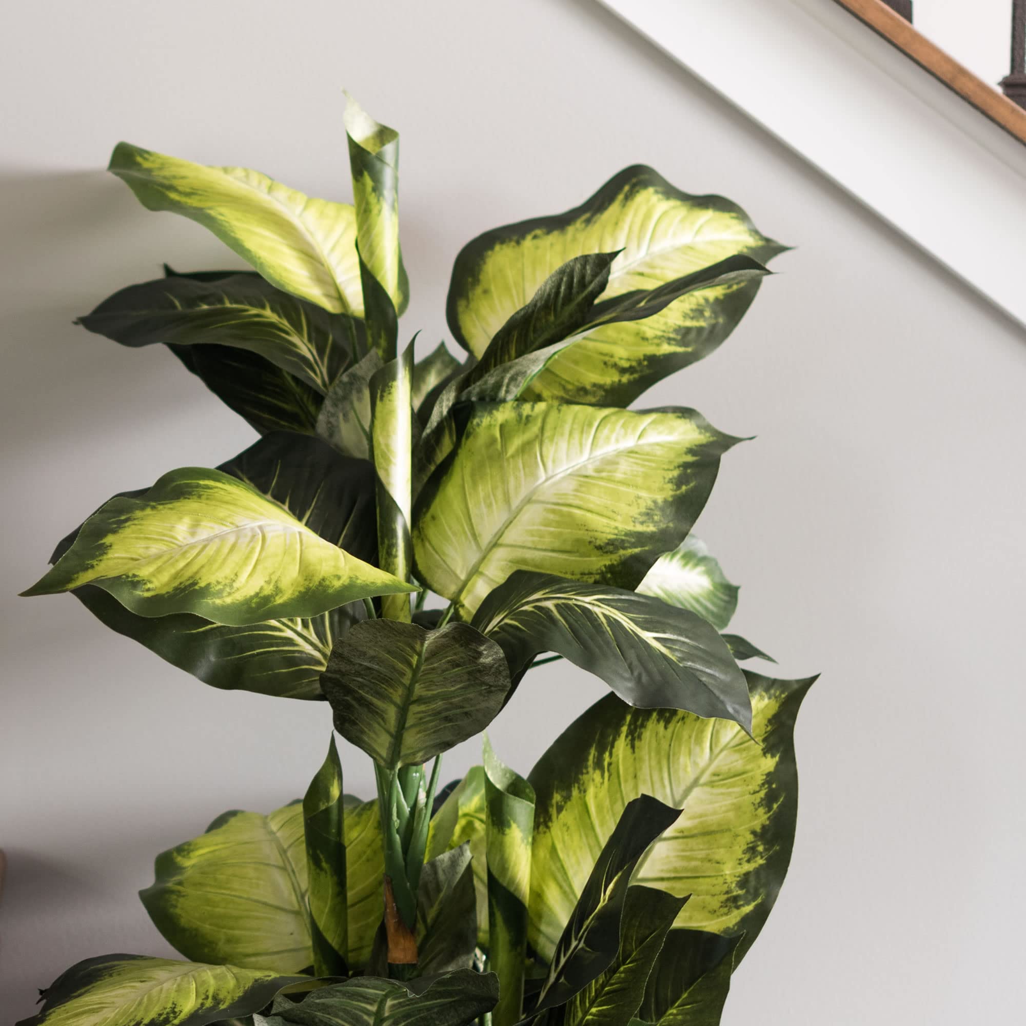 Foto 5 pulgar | Árbol Artificial Vickerman Everyday Dieffenbachia De 40 Cm De Altura - Venta Internacional.