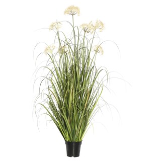 Foto 1 | Decoración De Césped Verde Artificial Vickerman En Maceta, 36 Cm, Con 4 Dientes De León - Venta Internacional.