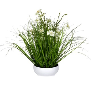Foto 1 | Planta Artificial Vickerman Everyday Potted Cream Cosmos - Venta Internacional.