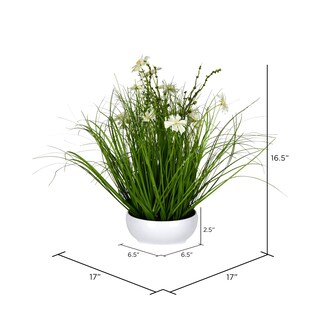 Foto 2 | Planta Artificial Vickerman Everyday Potted Cream Cosmos - Venta Internacional.