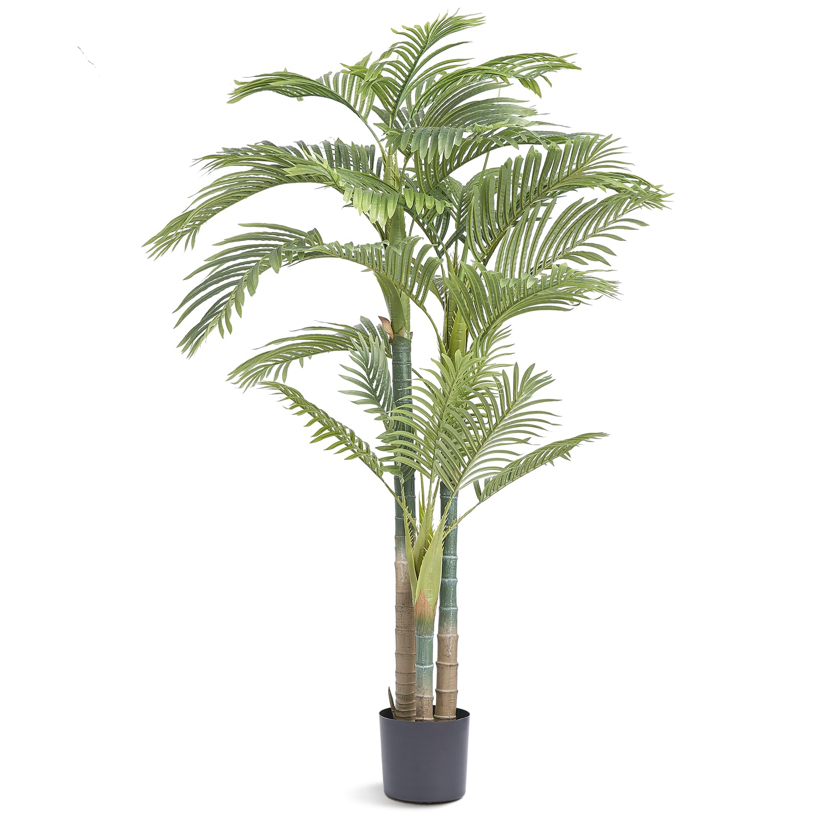 Foto 2 pulgar | Palmera Artificial De Caña Dorada Vevor De 2 M Con Antivuelco - Venta Internacional.