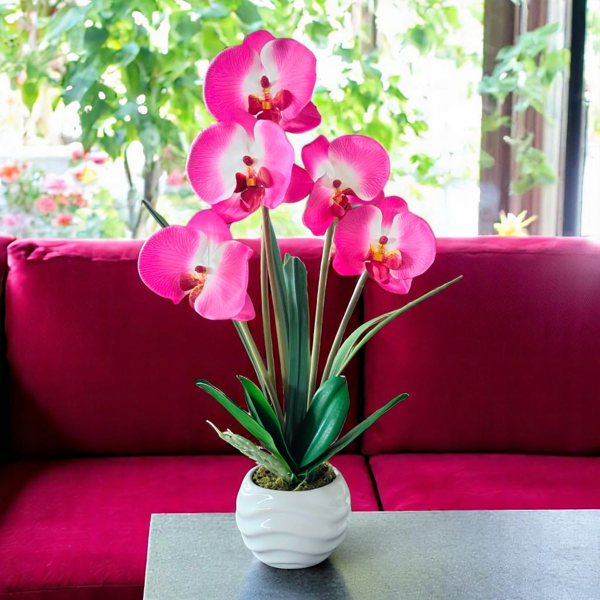 Foto 5 | Orquídea Artificial 42 cm