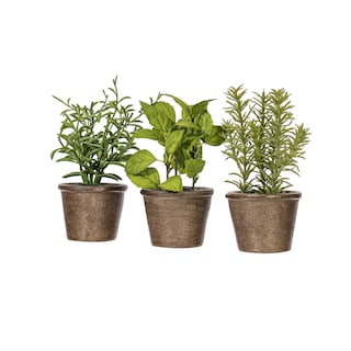 Foto 1 | Set De Plantas Artificiales En Maceta Verdes Vickerman Everyday 7 - Venta Internacional.