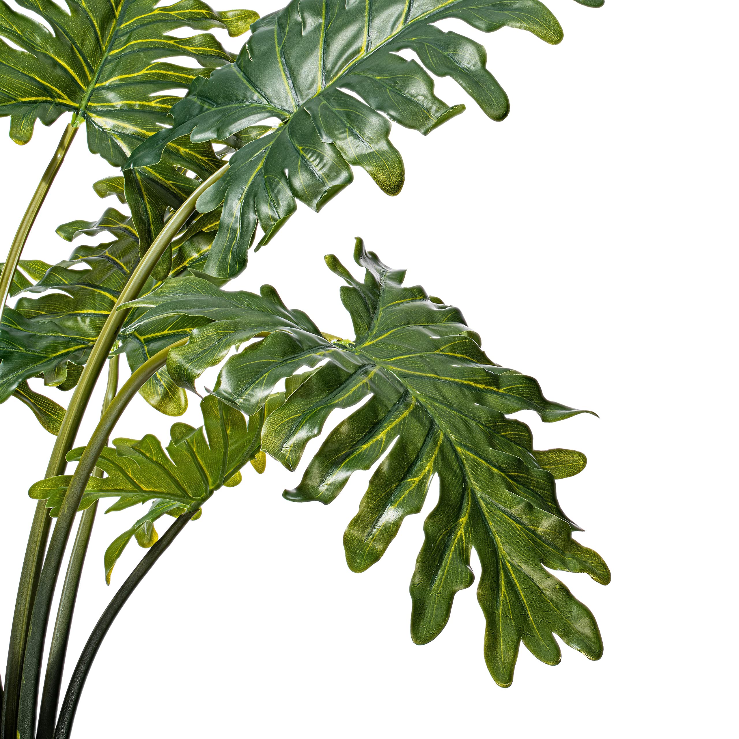 Foto 7 pulgar | Gran Filodendro Artificial Vickerman De 25 Cm De Alto, Color Verde - Venta Internacional.