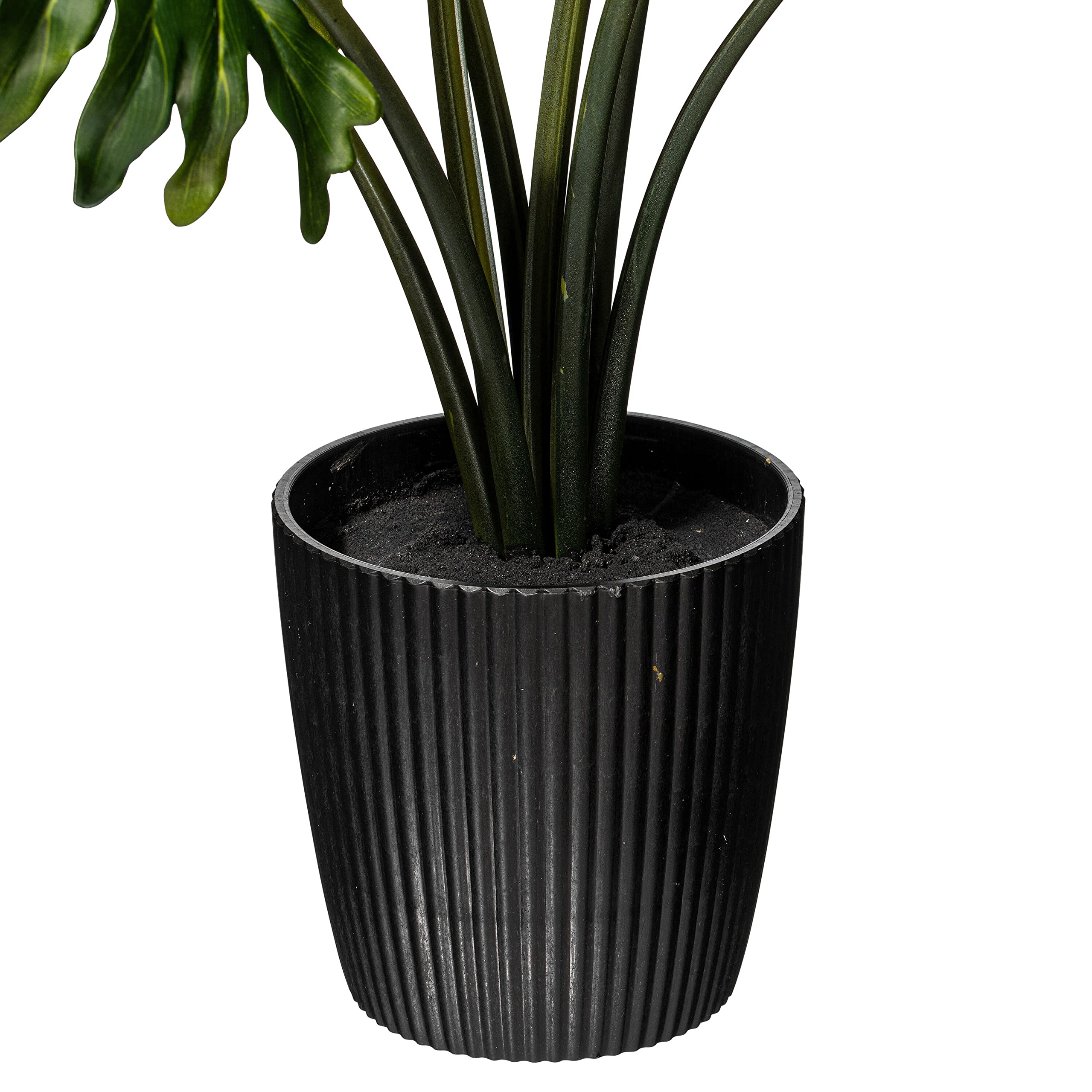 Foto 7 | Gran Filodendro Artificial Vickerman De 25 Cm De Alto, Color Verde - Venta Internacional.