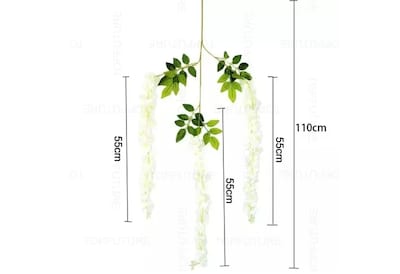Foto 4 | Colección Xtellar Flores Wisteria Artificiales 1.1m