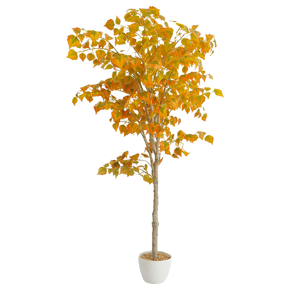 Planta Artificial Moderna Con Maceta Decorativa Real Style Arból Ann Arbor Abedul Grande De 180cm De Alto Artego