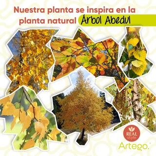 Foto 4 | Planta Artificial Moderna Con Maceta Decorativa Real Style Arból Ann Arbor Abedul Grande De 180cm De Alto Artego