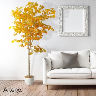Foto 6 | Planta Artificial Moderna Con Maceta Decorativa Real Style Arból Ann Arbor Abedul Grande De 180cm De Alto Artego