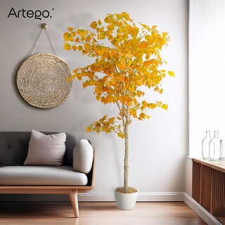 Foto 7 | Planta Artificial Moderna Con Maceta Decorativa Real Style Arból Ann Arbor Abedul Grande De 180cm De Alto Artego