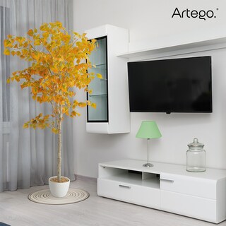 Foto 8 | Planta Artificial Moderna Con Maceta Decorativa Real Style Arból Ann Arbor Abedul Grande De 180cm De Alto Artego