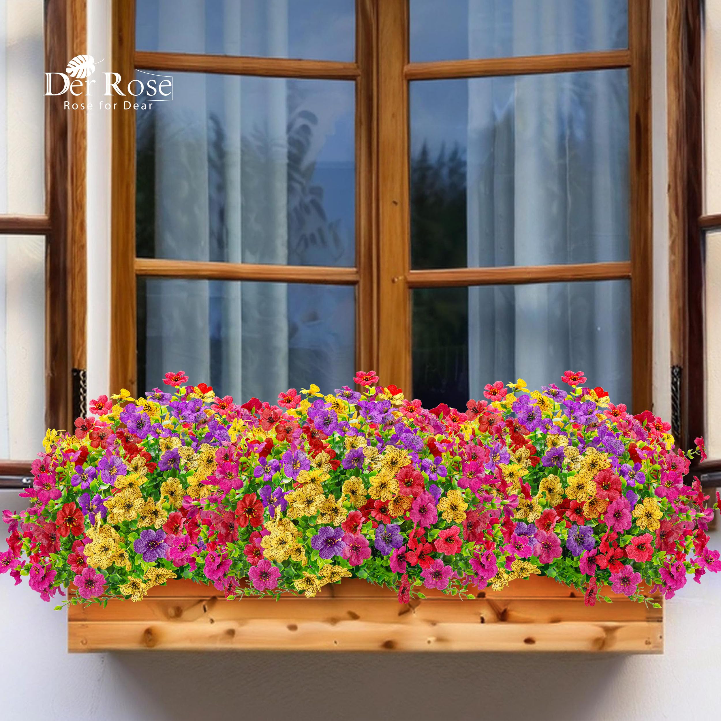 Foto 4 | Flores Artificiales Der Rose 12 Piezas- Venta Internacional