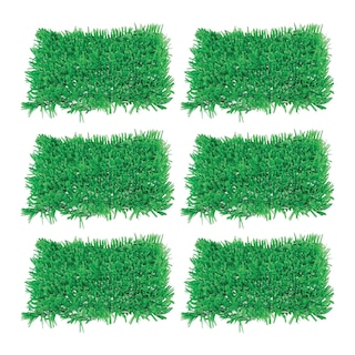 Foto 1 | Tapetes De Seda Para Césped Beistle, 6 Unidades, 38 X 76 Cm, Color Verde - Venta Internacional.