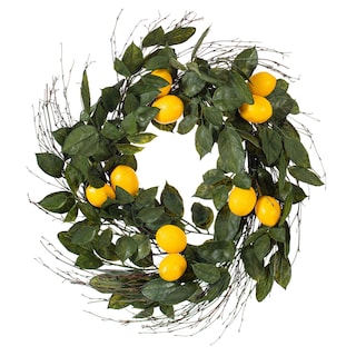 Foto 1 | Corona Artificial Vickerman con Limones 24 Pulgadas - Venta Internacional