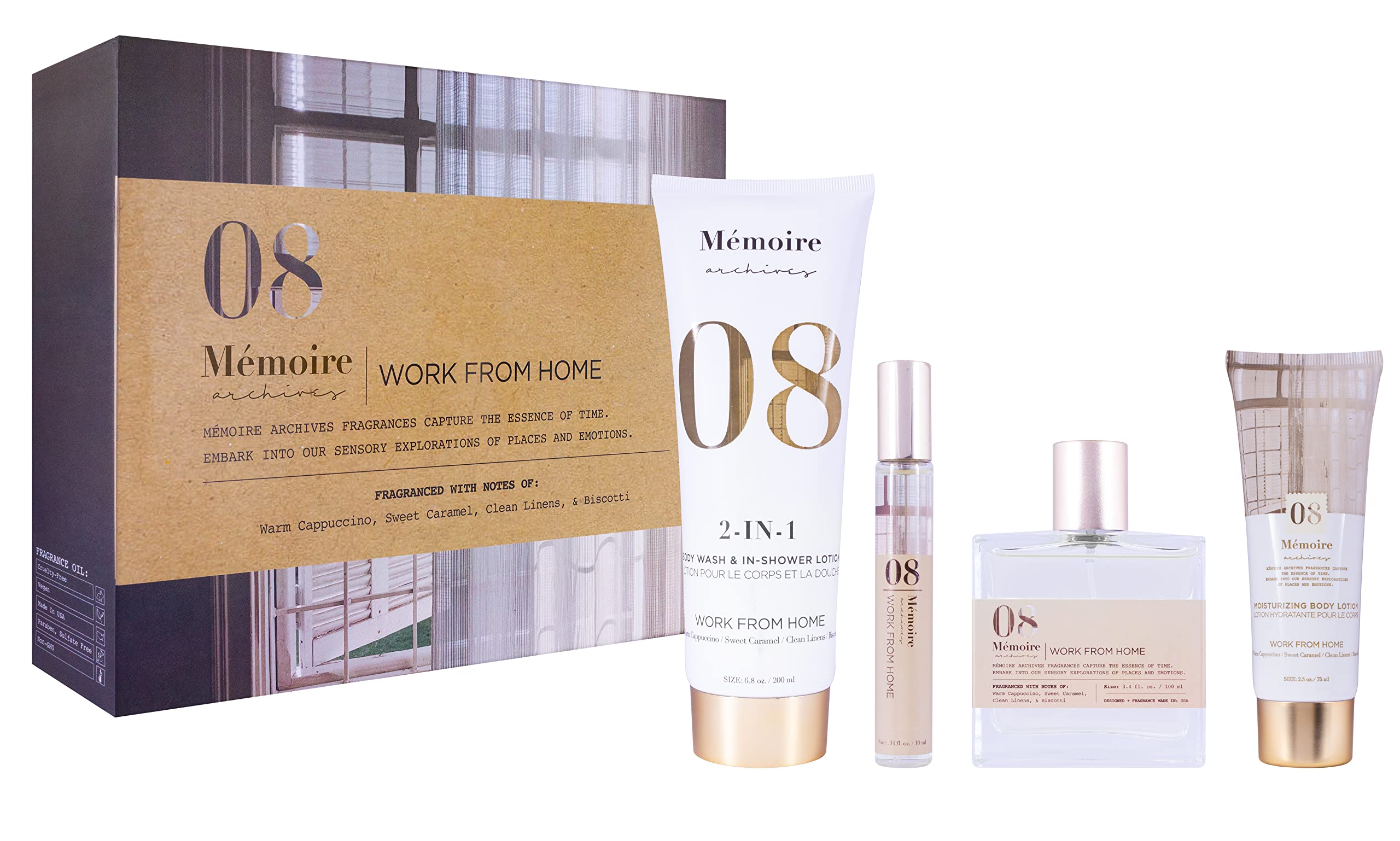 Foto 1 | Set De Regalo De Perfume Naitmad Memoire Archives Work From Home - Venta Internacional.