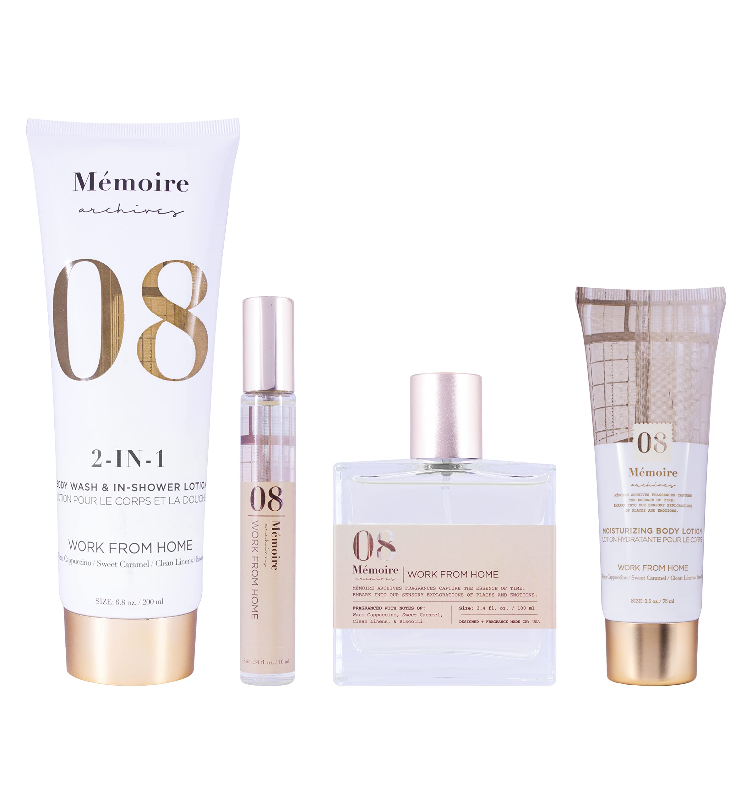 Foto 4 pulgar | Set De Regalo De Perfume Naitmad Memoire Archives Work From Home - Venta Internacional.