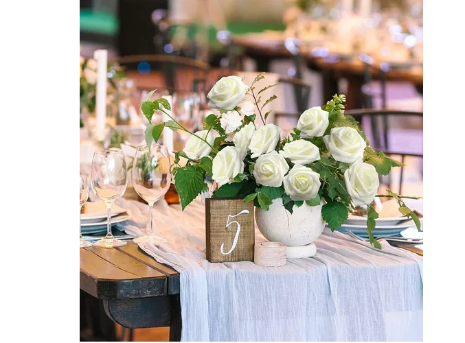 Foto 4 pulgar | Rosas Artificiales Xtellar (set De 25), Para Bodas Y Fiestas, Elegancia Y Durabilidad En Cada Flor De 8cm.