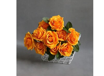 Foto 2 | Xtellar Rosas Artificiales Deluxe 25pc, Decorativas De Lujo Para Eventos Elegantes Y Creaciones Manuales