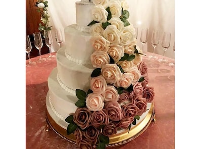 Foto 2 | Xtellar Rosas Artificiales Deluxe 25pc, Decorativas De Lujo Para Eventos Elegantes Y Creaciones Manuales