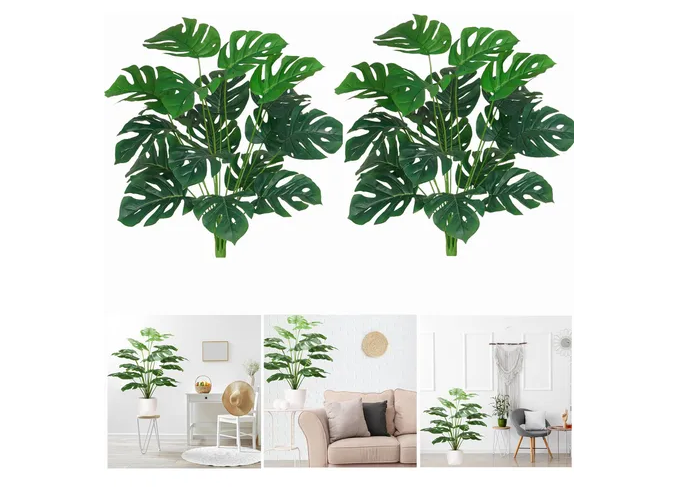 Foto 1 | Xtellar Elegancia Tropical: Palmera Artificial De 70cm Con 18 Hojas Texturizadas Realistas