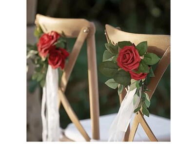Foto 5 | Xtellar Rosas Artificiales Deluxe 25pc, Decorativas De Lujo Para Eventos Elegantes Y Creaciones Manuales