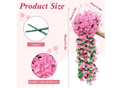 Foto 2 | Xtellar Elegantes Flores Decorativas Artificiales Con Luces Led - Juego De 2 Unidades