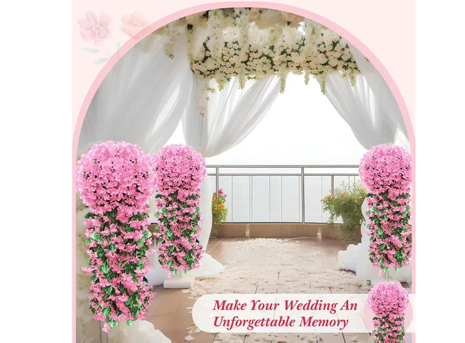 Foto 4 | Xtellar Elegantes Flores Decorativas Artificiales Con Luces Led - Juego De 2 Unidades