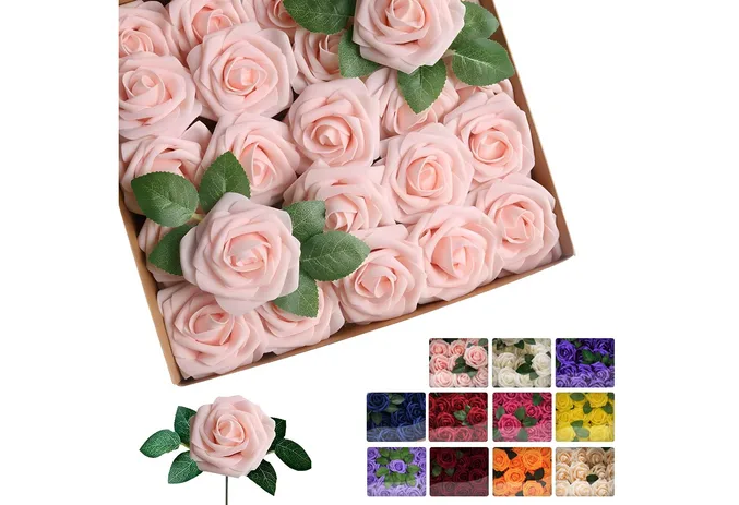 Rosas Artificiales Deluxe Xtellar Decorativas