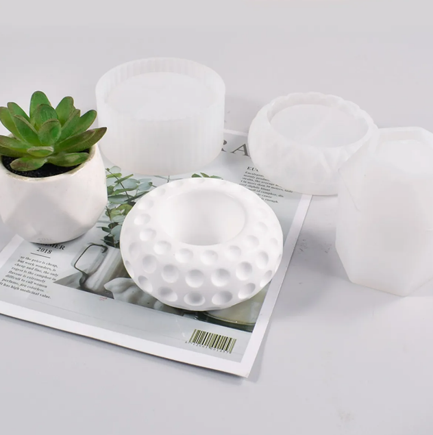 Foto 2 | Set Xtellar De 5 Moldes Aspiracionales De Silicona Para Macetas Tamaño Pequeño - Herramienta Diy Ideal Para Jard