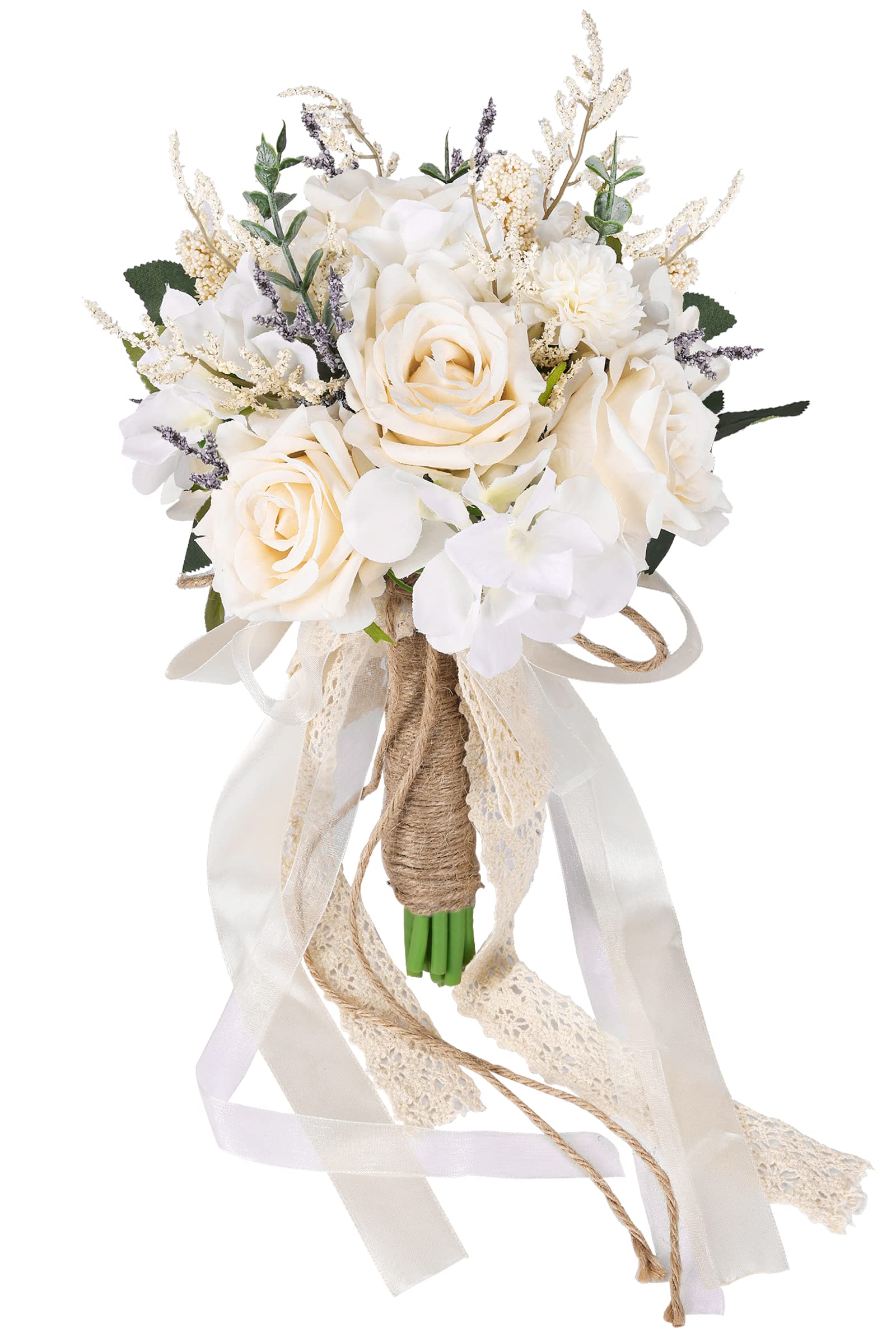 Foto 1 | Ramos De Boda Cewor Con Rosas Artificiales Para Novia Y Dama De Honor - Venta Internacional.