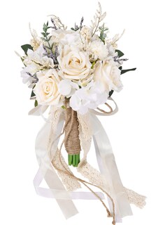 Foto 1 | Ramos De Boda Cewor Con Rosas Artificiales Para Novia Y Dama De Honor - Venta Internacional.