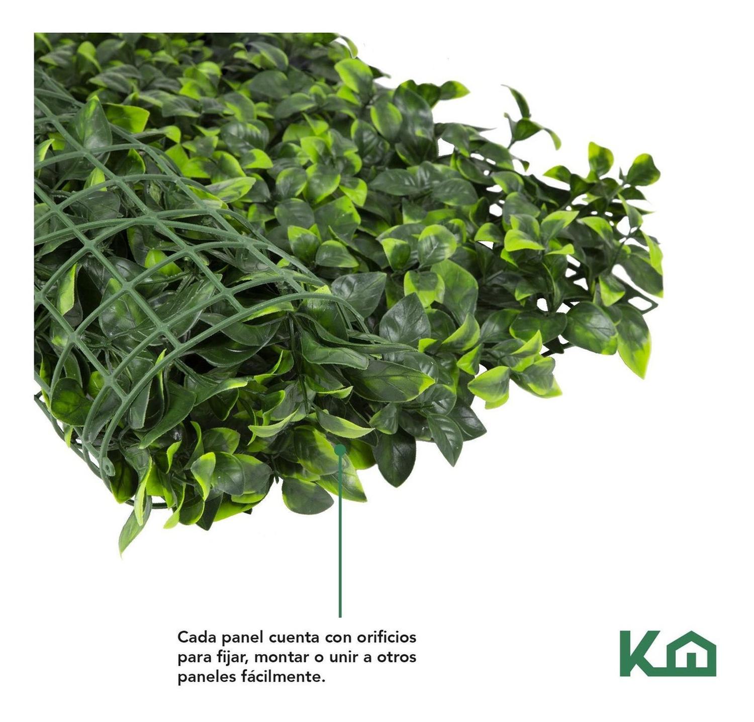 Foto 5 pulgar | Follaje Artificial KingsHouse 300563 color Verde 60x40 cm