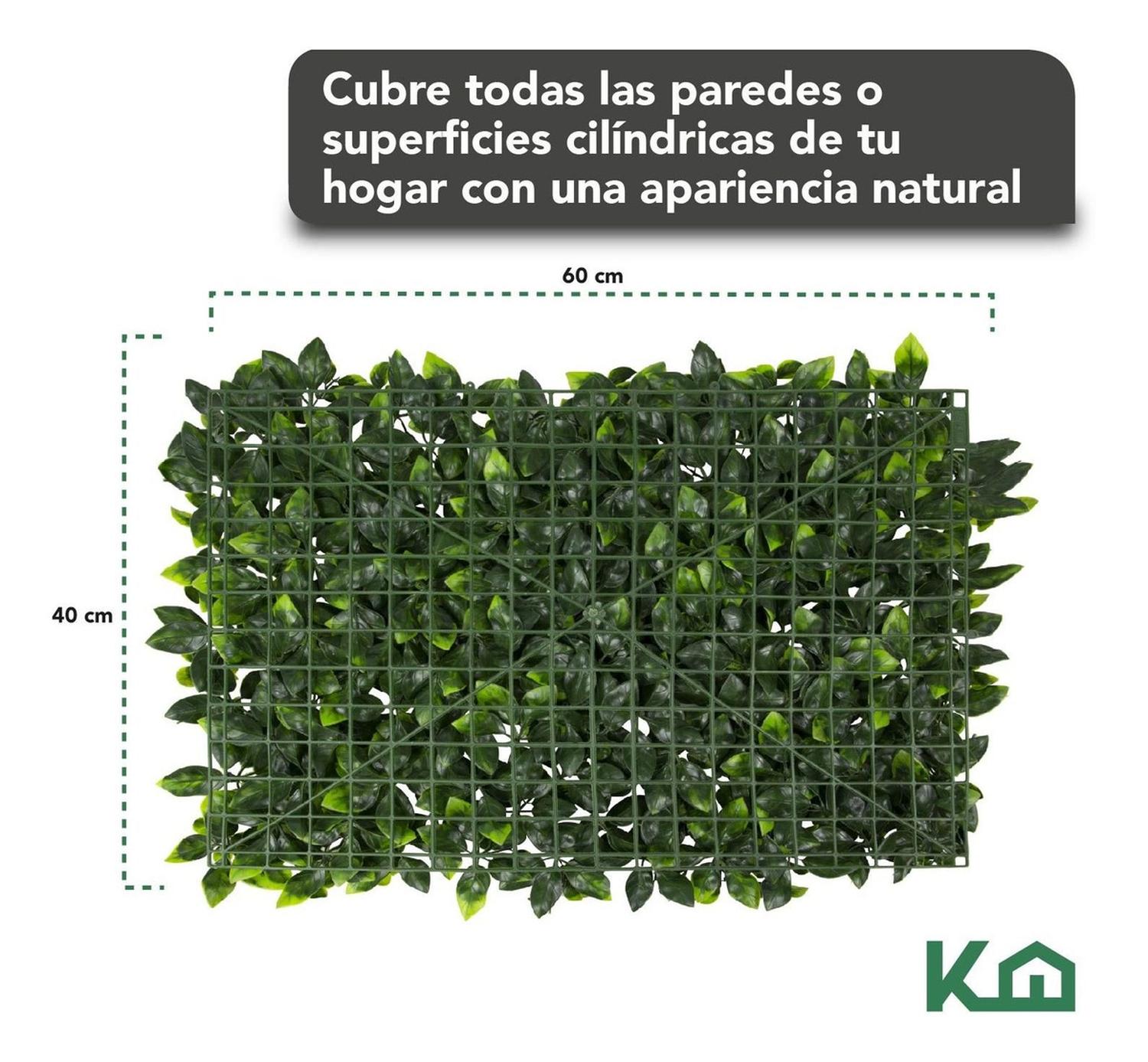 Foto 6 pulgar | Follaje Artificial KingsHouse 300563 color Verde 60x40 cm