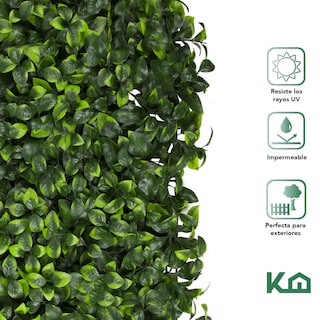 Foto 3 | Follaje Artificial KingsHouse COMBO-KH-46 color Verde 60x40 cm 5 Piezas
