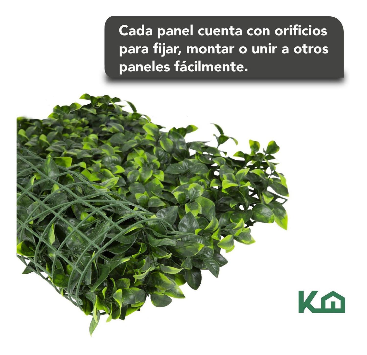 Foto 5 | Follaje Artificial KingsHouse COMBO-KH-46 color Verde 60x40 cm 5 Piezas