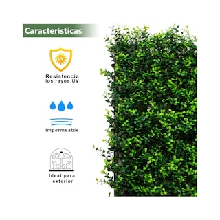 Foto 2 | Cesped Artificial Jauz 50 x 50 cm con Capa Protectora Uv 1 Pieza