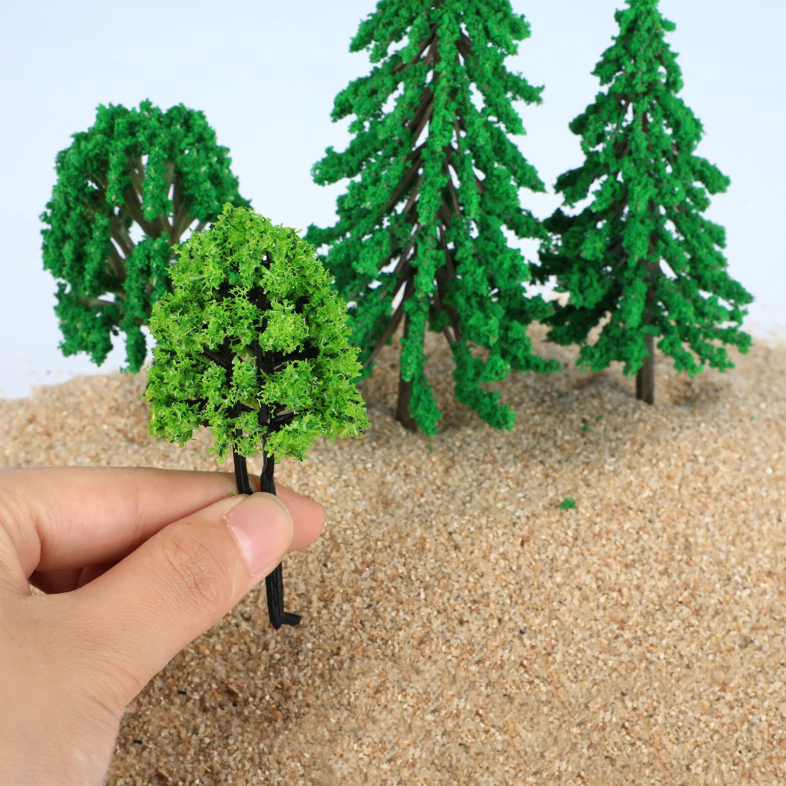 Foto 5 | Set De Figuras De Árboles Y Animales Del Bosque Skylety, 35 Unidades - Venta Internacional.