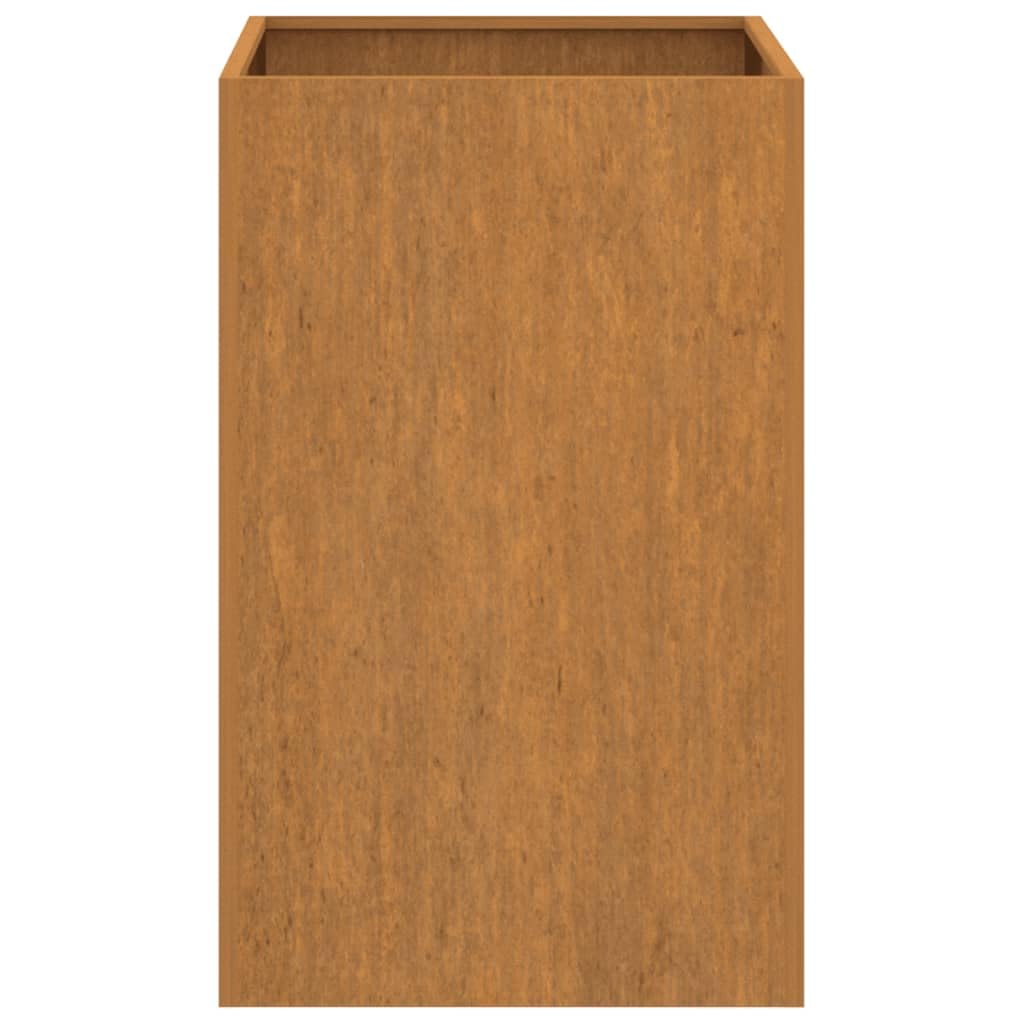 Foto 7 pulgar | Maceta Vidaxl De Acero Corten Resistente A La Intemperie, Color Marrón Oxidado, 40 X 40 X 75 Cm - Venta Internacional.