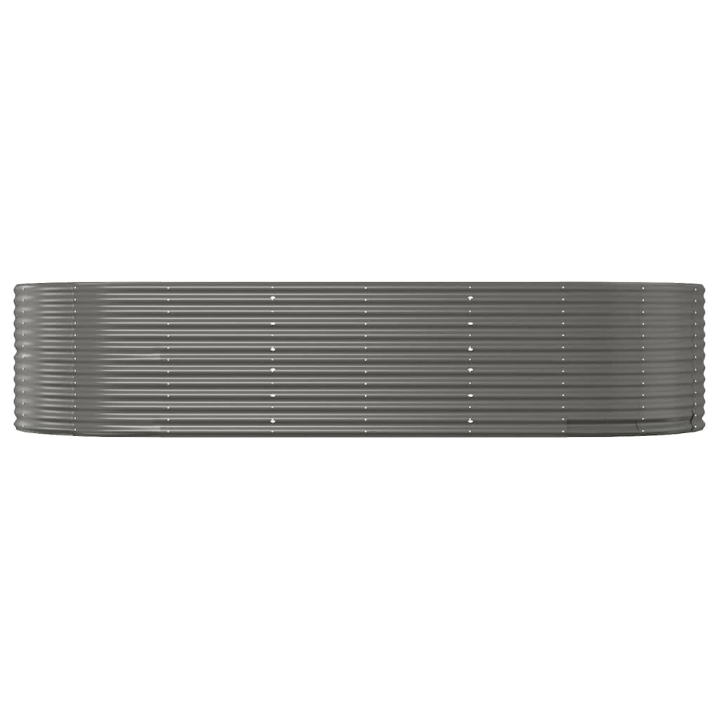 Foto 4 pulgar | Cama Elevada De Jardín Vidaxl De Acero Con Recubrimiento En Polvo Gris  291 X 140 X 68 Cm - Venta Internacional.