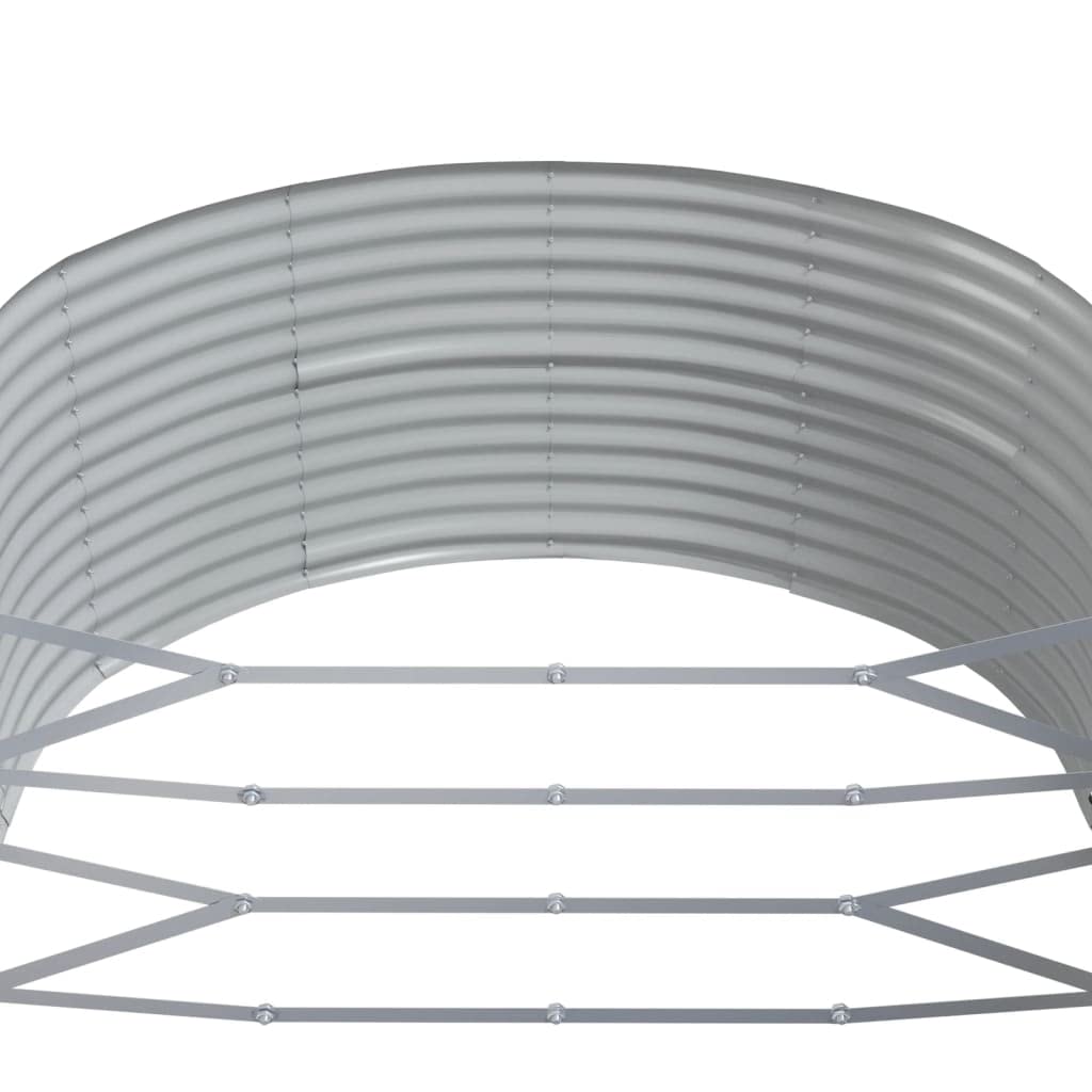 Foto 6 pulgar | Cama Elevada De Jardín Vidaxl De Acero Con Recubrimiento En Polvo Gris  291 X 140 X 68 Cm - Venta Internacional.
